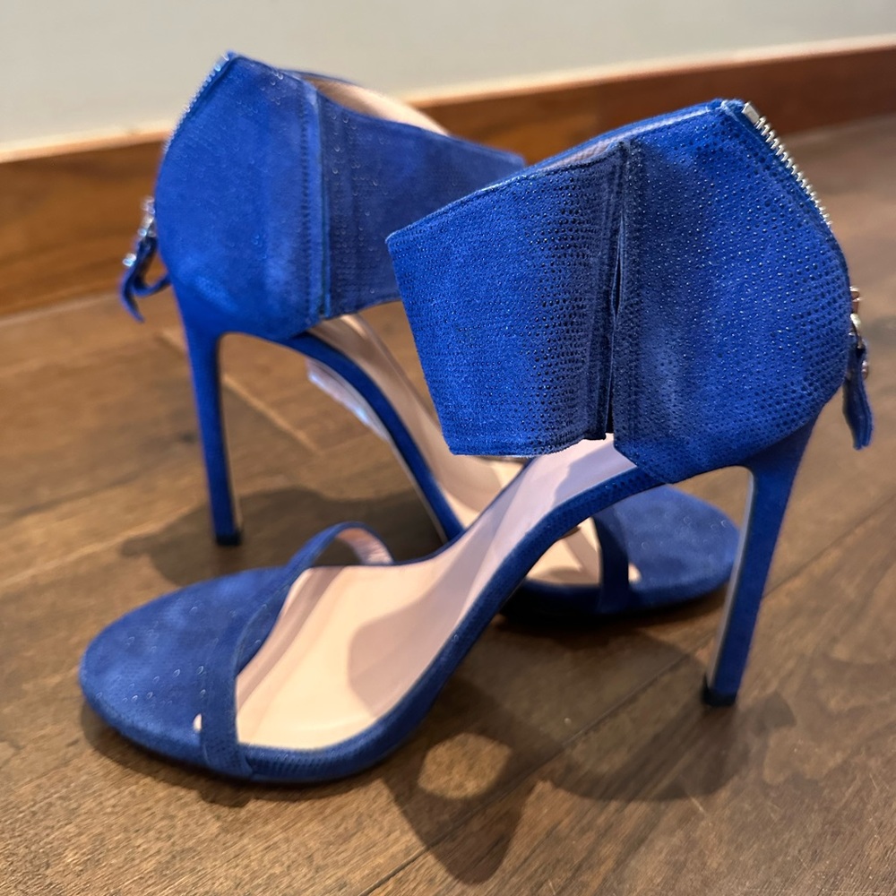 Stuart Weitzman Vibrant Blue Heels